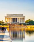 Abraham Lincoln memorial i Washington D.C.