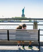 New York med familien